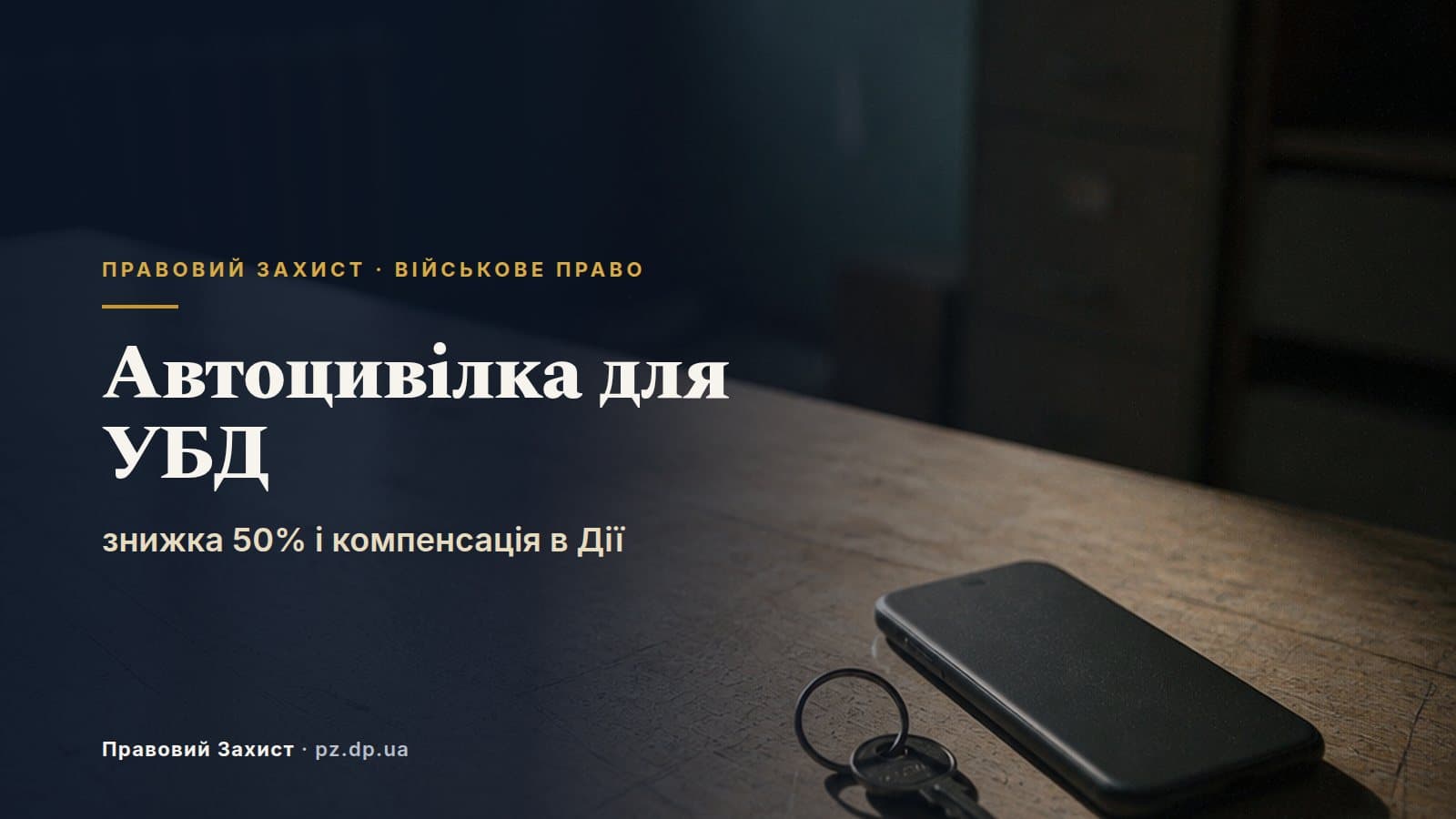 Автоцивілка для УБД у 2026 році: чому поліс обов'язковий і як повернути його вартість через Дію